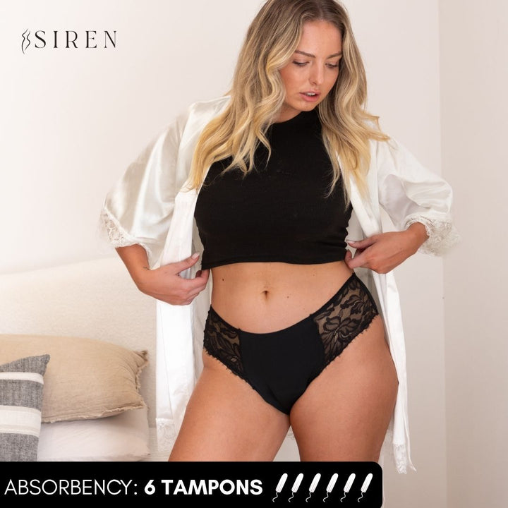 Lace Brief Period Underwear