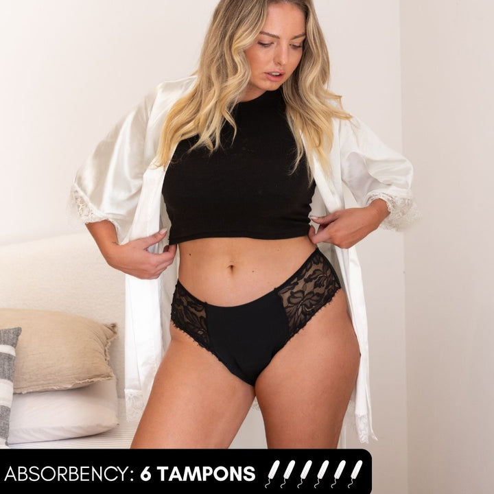 Lace Brief Period Underwear