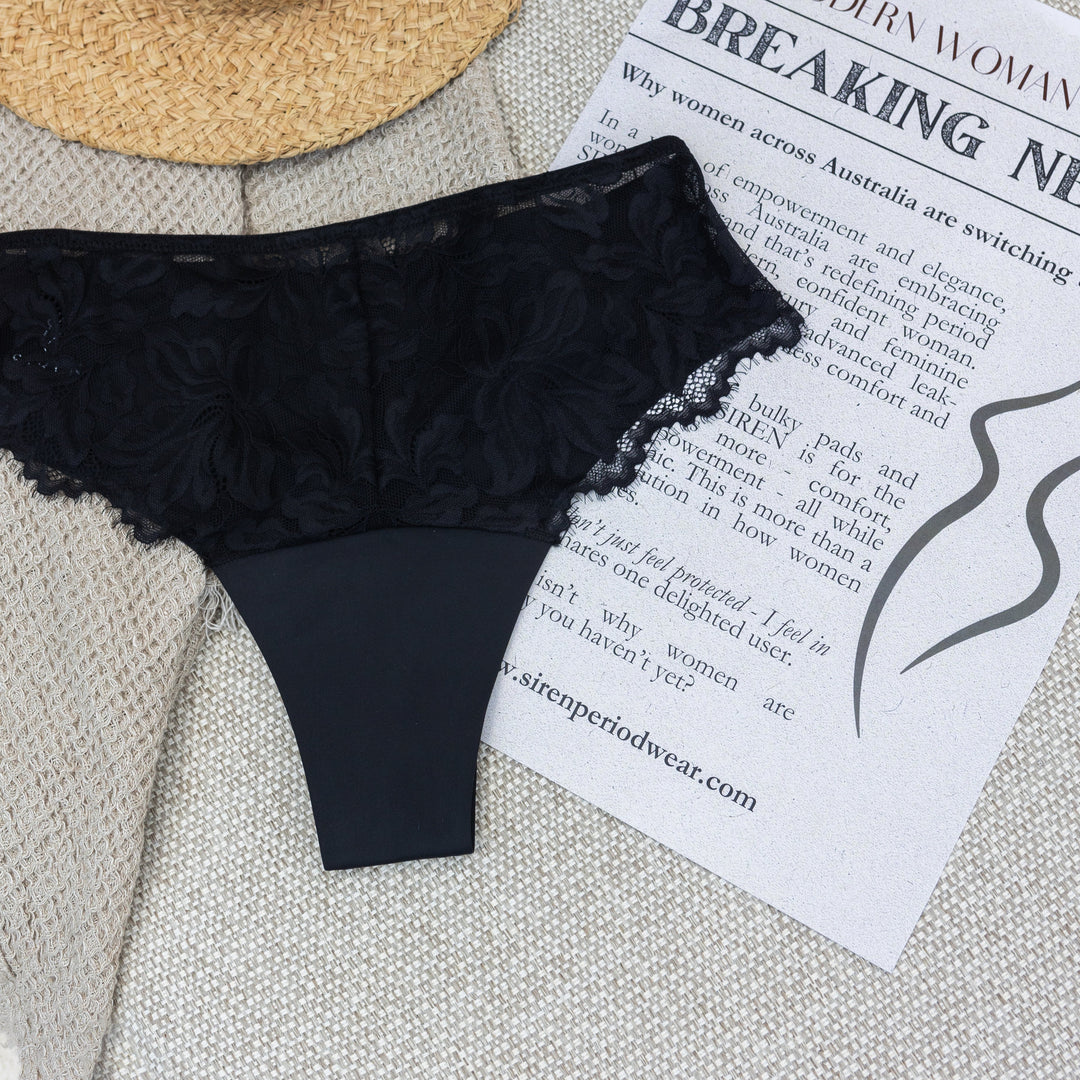 French Lace Cheeky Leak-Proof Period Underwear